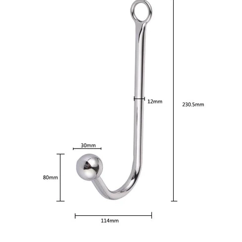 Anal Cuffs Beaded and 5334 Hook Elegant with Collar 0528